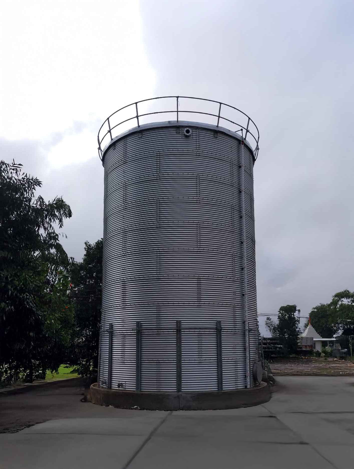 zincalume water storage tank winfra