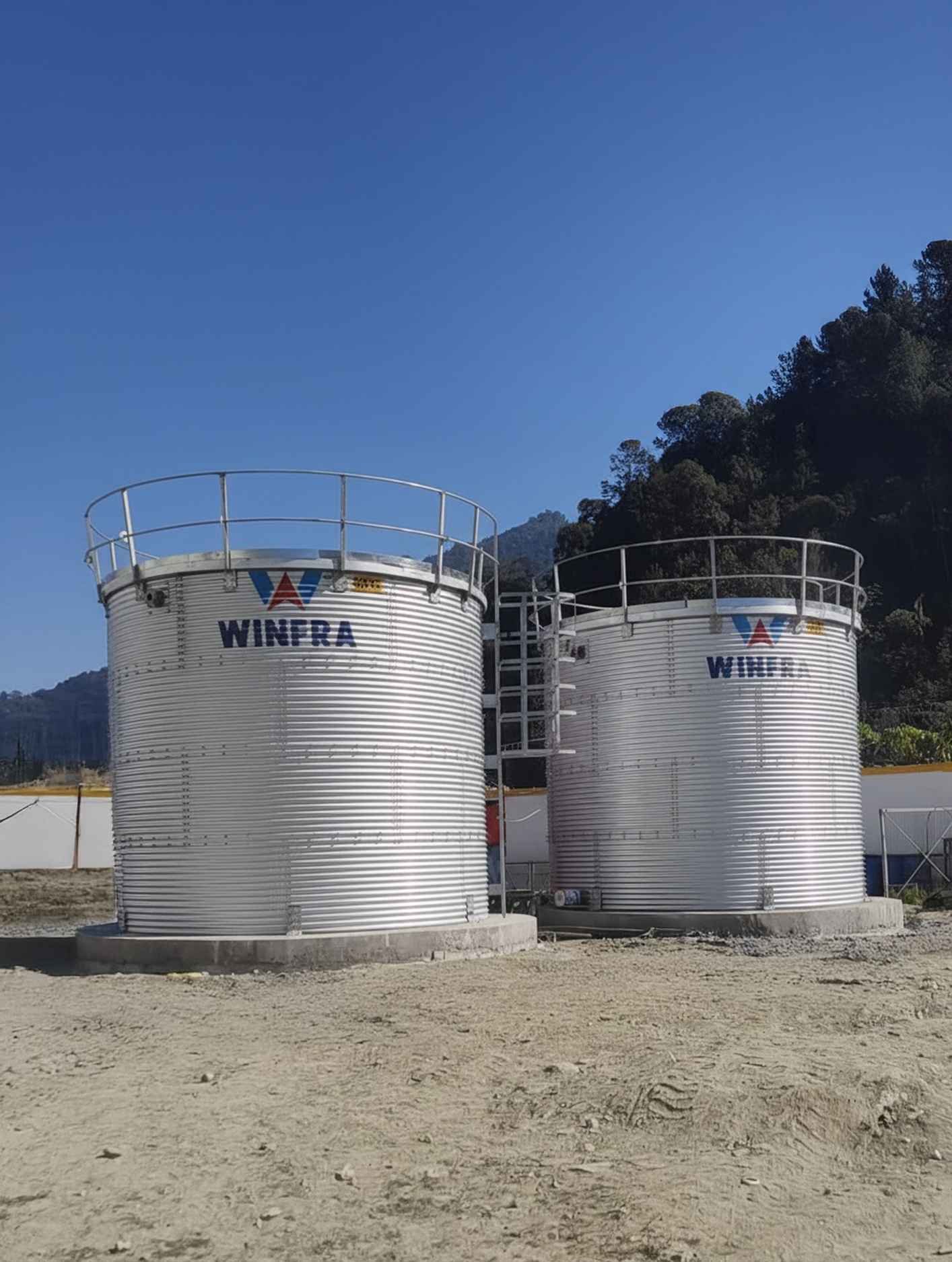 zincalume water storage tank